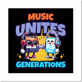 Music Unites Generations Posters and Art